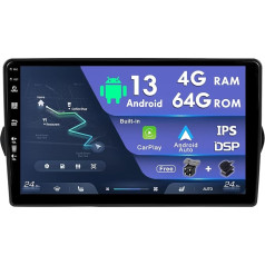 Android 12 Double DIN auto radio Fiat Egea Tipo 2015-2018 GPS | Bezmaksas aizmugurējā kamera | 9 collas | 4G + 64G | Carplay | DSP | Atbalsta DAB/WiFi/BT5.0/USB/MirrorLink/Steering Wheel Control/RDS/FM