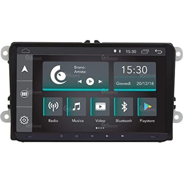 Costum Fit Automobiļu radio Volkswagen Android GPS Bluetooth Bluetooth WiFi Dab USB Full HD skārienjūtīgais ekrāns 9 collu Easyconnect