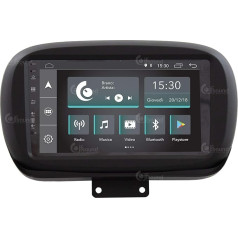 Costum Fit Automobiļu radio Fiat 500X Android GPS Bluetooth Bluetooth WiFi Dab USB Full HD skārienjūtīgais ekrāns 9 collu Easyconnect