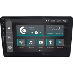 Costum Fit auto radio priekš 500L pirmsrestila automašīnas Android GPS Bluetooth Bluetooth WiFi Dab USB Full HD skārienjūtīgais ekrāns 10 collu Easyconnect