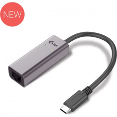 Usb c адаптер металлический гигабитный ethernet, 1x usb-c to rj-45