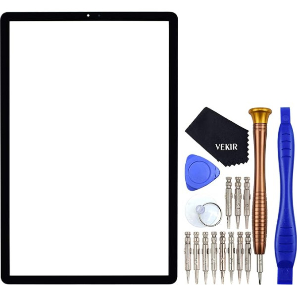 VEKIR Black SM-T725 Ekrāna stikla remonts Samsung Galaxy Tab S5e SM-T725 ekrāna daļai