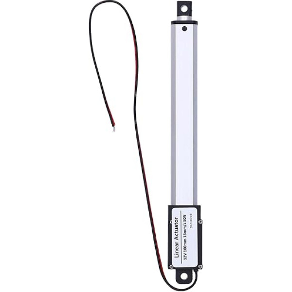 Līdzstrāvas 12 V 100 mm lineārās tehnoloģijas aktuatori, aktuatora iekšējais ierobežojuma slēdzis Lineārā piedziņas kustība zema trokšņa līmeņa elektriskais mini industriālajai lauksaimniecībai 4 mm S (rumba 100