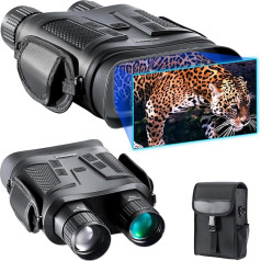 Dowesyeen Digital Night Vision Device with Night Vision 4 Inch TFT LCD Night Vision Devices, 4K HD Video and HD Photo, 7000 mAh Ricaricable, for Bird Watching, Hunting, Spotting, with 32 GB Memory