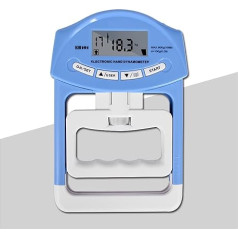 Digitālais spēka mērītājs, digitālais rokas dinamometrs, satvēriena spēks, mērīšanas mērītājs, auto uztveršanas rokturi 200 lbs / 90 kg