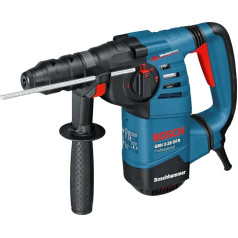 Bosch Professional GBH 3-28 DFR urbis ar āmuru (komplektā: mašīntīkls, ātrās maiņas urbis ar 13 mm skavu, SDS Plus skava, papildu rokturis, smērvielas caurulīte, koferis)