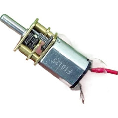 PUJIANA Motor Mini-Getriebemotor, Getriebemotor, GA12-N20 Ganzmetall-Getriebemotor,