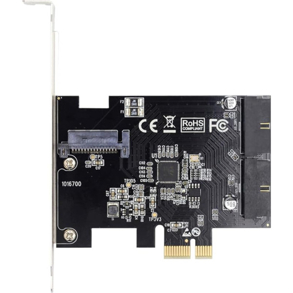 CY karte 5Gbps 19Pin 20Pin USB 3.0 priekšējā paneļa galvenes adapteris uz PCI-E 1X Express adapteri datora pamatplatei