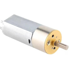 Turbo-Getriebemotor, Getriebemotor, RC-Motor, Kleinmotor, GM16-050S-Motor, 16 mm flacher Getriebemotor, Mini, ganz aus Metall, elektrisch, DC 12 V 24 V, Getriebemotor, Miniatur-Gleichstrommotor, niedr