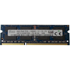 Hynix oriģinālais 8 GB (1 x 8 GB), 204-pin SODIMM, DDR3 PC3L-12800, 1600 MHz atmiņas modulis