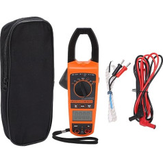 Zangenmessgerät, CM-2070FT Digitales Zangenmessgerät 4000 Zählungen 1000 A NCV RMS Digitales Zangenmultimeter Amp-Spannungsprüfer Misst Wechselstrom, AC/DC-Spannung, Kapazität, Widerstand, Dioden, Dur