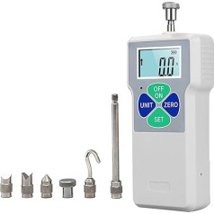 Elektronisches Handdynamometer, Digitalanzeige Kraftmessgerät Push-Pull-Testwerkzeug Tragbares Kraftmessgerät Federdynamometer Manometer, für Krafttraining(Sf 10)