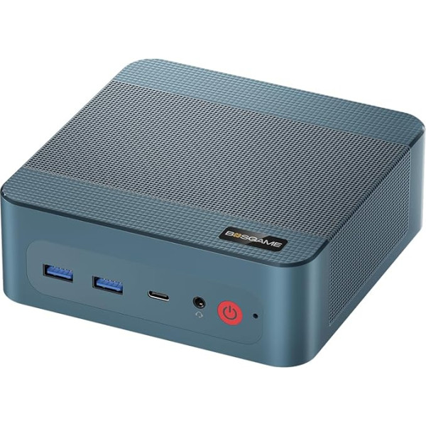 Mini spēļu dators 12. Intel i7-12700H (14C/20T, līdz 4,7 GHz), 32 GB DDR4, 512 GB PCIe SSD Mini dators ar HDMI + DP + TypeC atbalstu Wi-Fi6E BT5.2, Dual LAN Mini dators Windows 11 Pro