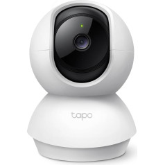 Tapo C200C Iekštelpu WiFi kamera FHD drošības kamera Nakts redzamība 360° skata leņķis Divvirzienu audio kustības noteikšana un paziņojumi Iebūvēta akustiskā un spilgtā kamera