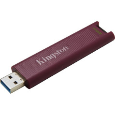 Kingston DataTraveler Max - 512 GB - USB 3.2 Gen 2 A tipa zibatmiņas disks - līdz 1000 MB/s lasīšanas un 900 MB/s rakstīšanas ātrums