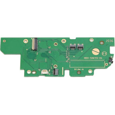 Kreisās L Joycon pogas PCB, L sānu pogu plates pamatplate, kreisā rezerves pamatplate spēļu konsolei Switch Lite, kreisais rokturis