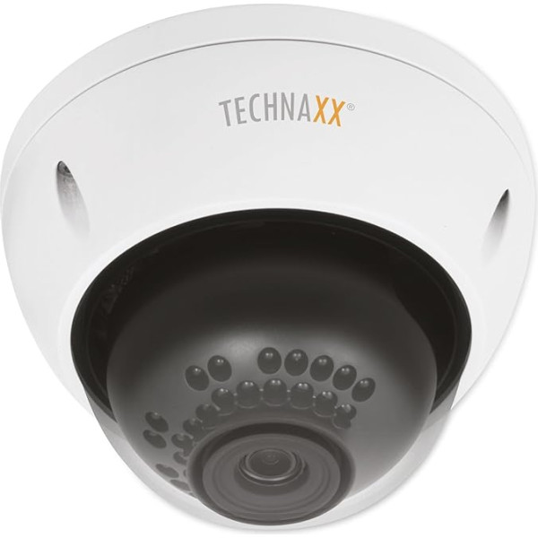 Technaxx WiFi IP kamera Dome PRO FullHD Outdoor TX-66 drošības kamera (diametrs) 110 mm