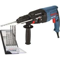 Bosch Professional GBH 2-26 F 830W 900rpm SDS Plus rotējošais āmurs - āmurs (zils, 830W, 6,8cm, 900RPM, 2,7J, 4000BPM)