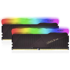 KLEVV Bolt X 32GB Kit (16GB x2) 3600MT/s DDR4-RAM XMP 2.0 Non-RGB augstas veiktspējas komplekts