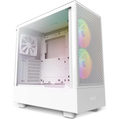 NZXT H5 Flow RGB - balta