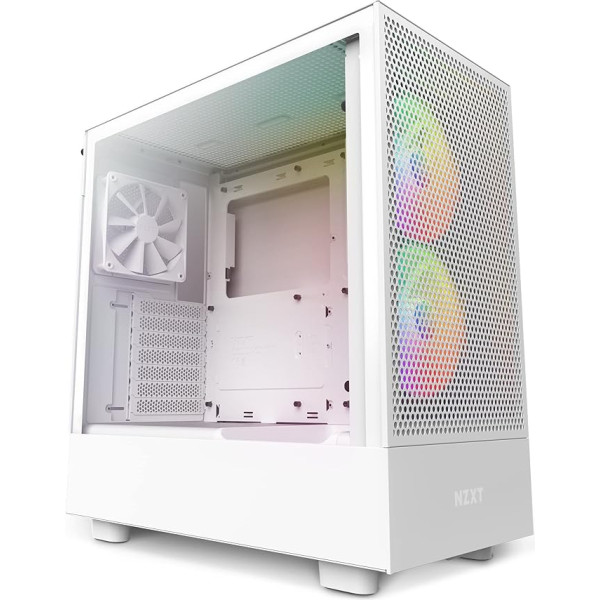 NZXT H5 Flow RGB - balta