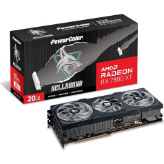 PowerColor Hellhound AMD Radeon RX 7900 XT gddr6 grafiskā karte