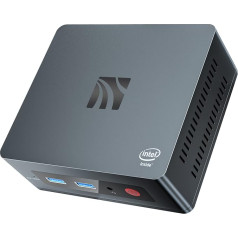 KUYIA Mini PC Micro Desktop Computer Celeron J4105 līdz 2,30 GHz 8GB DDR 256GB SSD 4K Dual HDMI WiFi 5 Gigabit Ethernet USB 3.0 BT4.0 mājas birojam Spēļu studijām