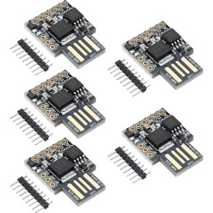 ATTINY85 Digispark vystymo plokštė Binghe 5 vnt. Attiny85 Digispark Kickstarter su 32u4 lustu ATTINY85 Micro USB vystymo plokštė Palaiko ESP32, suderinama su Arduino