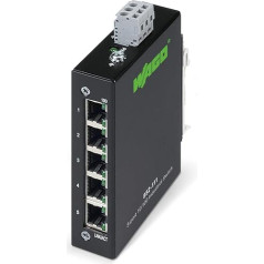 Wago 852-111 Industrieswitch nepārvaldāms 5-Port 100BASE-TX INDUSTR.ECO Switch Anzahl Ethernet Ports ,