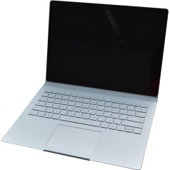 2015. gada Microsoft Surface Book ar Intel Core i5-6300U (13,5 collu, 8 GB RAM, 128 GB SSD (QWERTY angļu valodā), platīna (atjaunots)