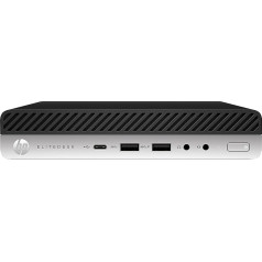 HP EliteDesk 705 G4 Mini dators, Windows 10 + Office 2021, AMD Ryzen 5 Pro 2400G 3,60 GHz, RAM 8 GB DDR4 SSD 240 GB (Latvija)