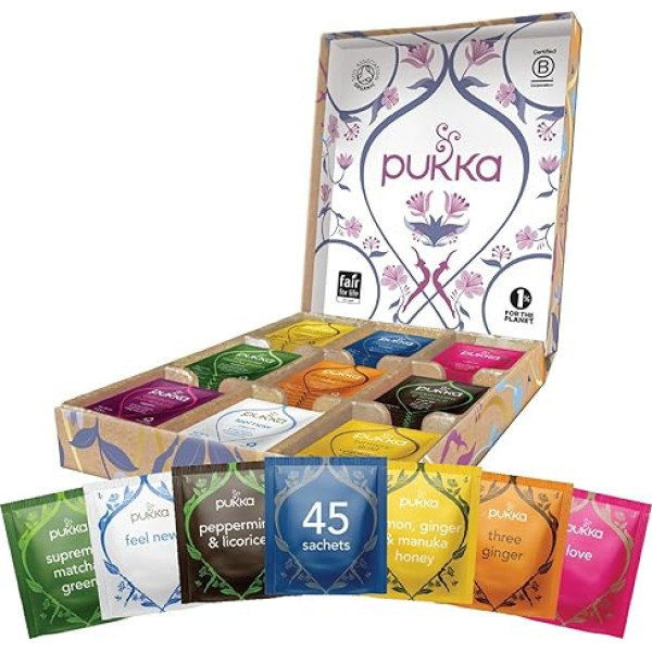 Pukka Tee Geschenkset, Bio Selection Box 