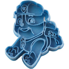 Cuticuter Paw Patrol Rumble Cookie Cutter, zils, 8 x 7 x 1,5 cm