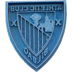 Cuticuter Futbola kluba Atletic Bilbao cepumu izgriezējs, zils, 8 x 7 x 1,5 cm