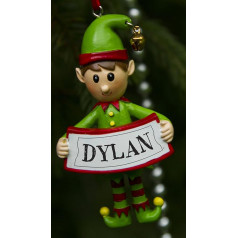 Boxer Gifts Dylan Elfs dekors, keramikas, daudzkrāsains, 8 x 4,5 x 2 cm