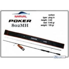 Makšķerkāts NARVAL Poker 802MH - 244, up to 45