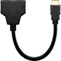 Sadalītājs hdmi (m) - hdmi (ž) x 2, ak-77