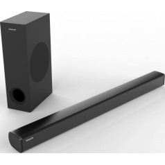 Soundbar ar bezvadu zemfrekvences skaļruni ssb 5500bw 2.1ch 160watt