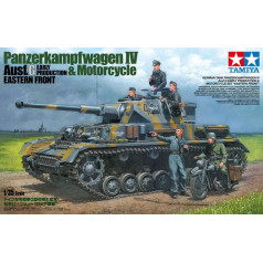 Vācu tanka panzerkampfwagen iv ausf.g plastmasas modelis