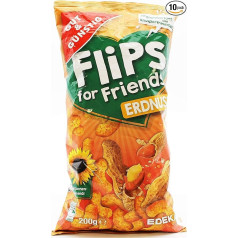 Gut & Günstig Flips for Friends Peanut, 10 gab. (10 x 200 g)