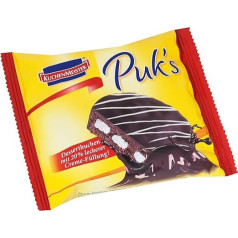 Kuchenmeister Puks Dessert Cake Filled 18 x 62 g Pack of 1 (1 x 0.062 kg)