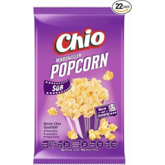 Chio Microwave Popcorn Sweet Pack of 22 (22 x 100 g)