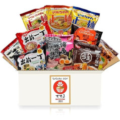 getDigital Susuru Box of Japanese Ramen - 10 различных лапши и супов быстрого приготовления из Японии, случайный микс разнообразных вкусов и сортов - Asia Food Box