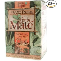 Yerba Mate - The Mate Factor Orrganic Yerba Mate, Chai, 24 gab.