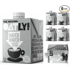 Oatly Barista Edition Oats 500 ml x 6 gab.