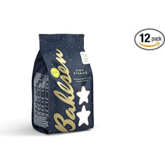 Bahlsen Cinnamon Stars - 12 gabaliņu iepakojums - lazdu riekstu kanēļa konditorejas izstrādājumi ar baltu glazūru - atsevišķi iesaiņoti (12 x 100g)