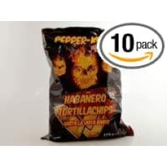 10x Pepperking Habanero Tortilla čipsi (10 x 175 g)