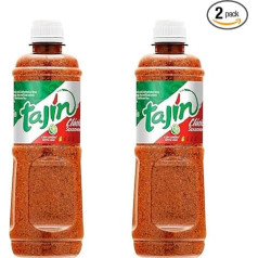 2 x 400 g Tajin Classic augļu un uzkodu garšvielu maisījums: Klasisks ar laima garšvielu maisījums