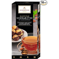 Niederegger Marcipāna tējas maisiņš, 10 paciņas (10 x 43,75 g)