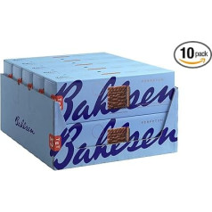 Bahlsen Perpetum pilnpiens - 10 gabalu iepakojums - vafeles ar piena šokolādi (10 x 97 g)